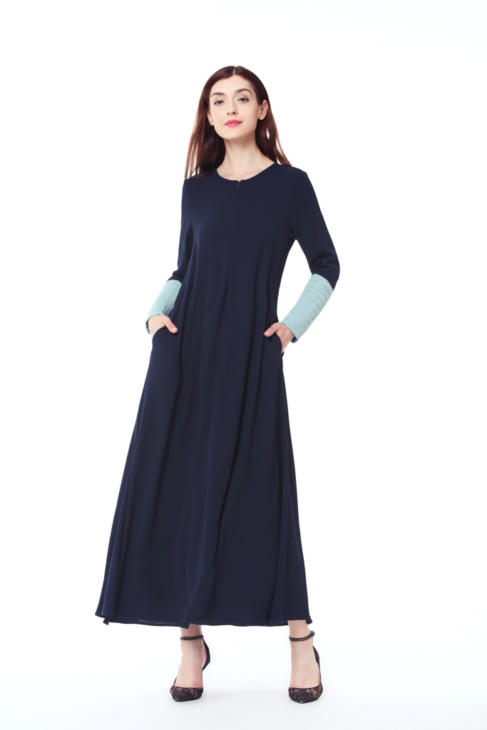 BM70038 Pretty Jubah Navy
