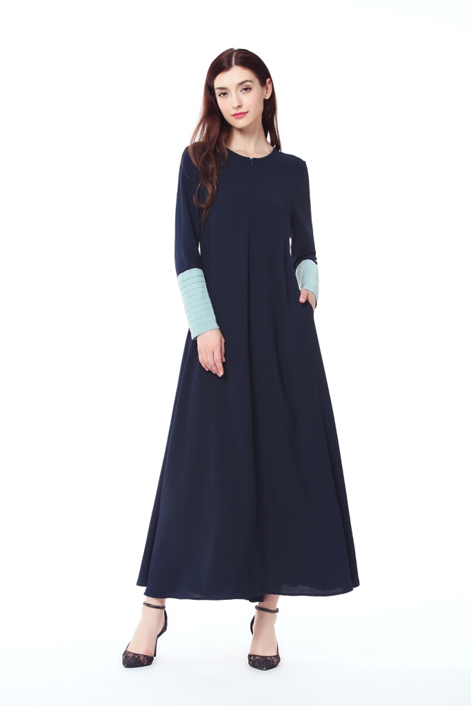 BM70038 Pretty Jubah Navy