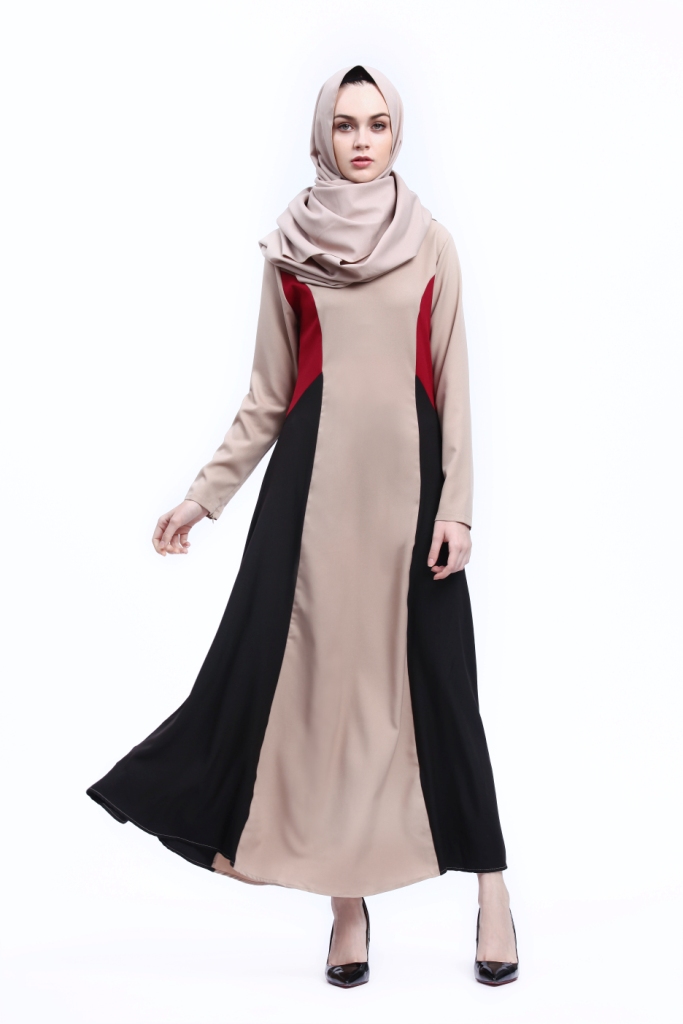 BM70045 Fashion Jubah Khaki