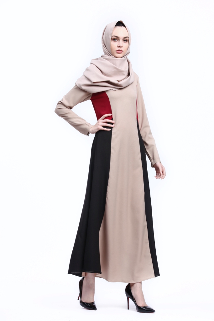 BM70045 Fashion Jubah Khaki
