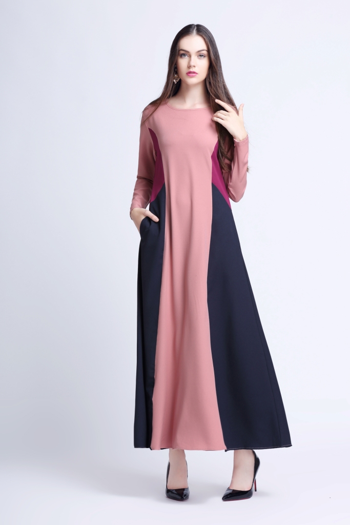 BM70045 Fashion Jubah Pink