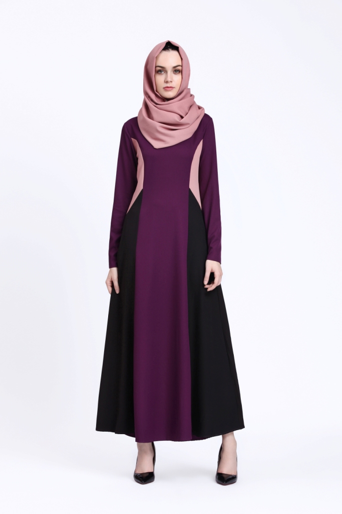 BM70045 Fashion Jubah Purple