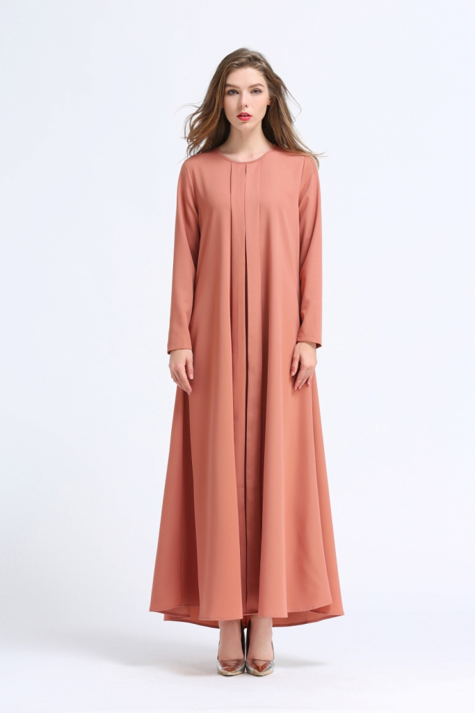 BM70046 Elegant Jubah Brown