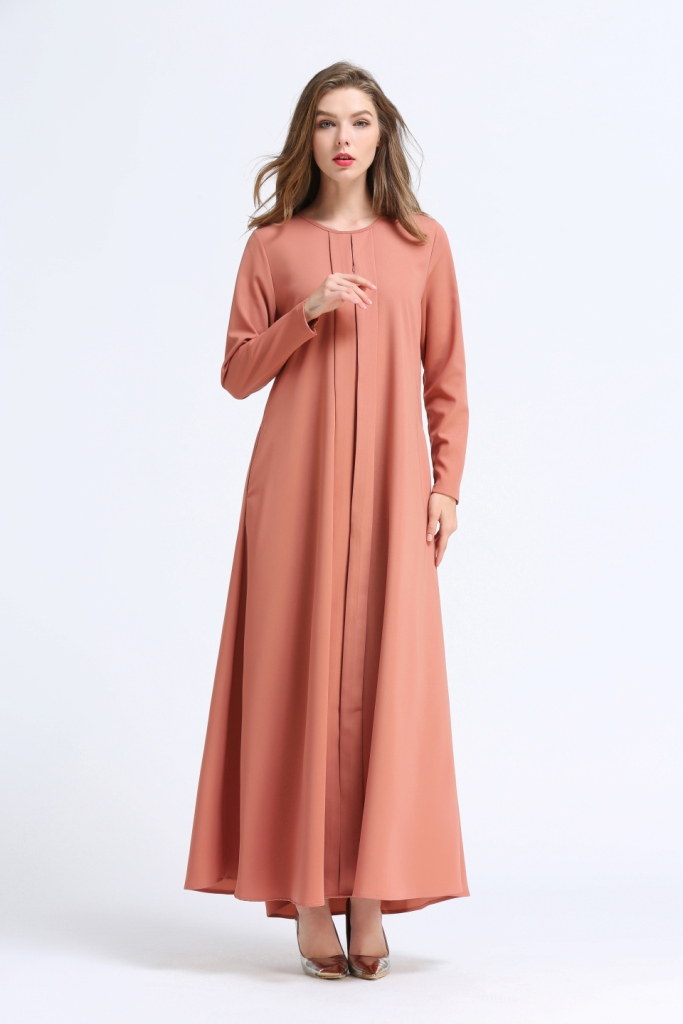 BM70046 Elegant Jubah Brown