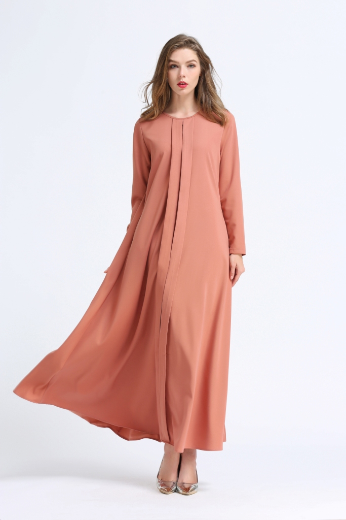 BM70046 Elegant Jubah Brown