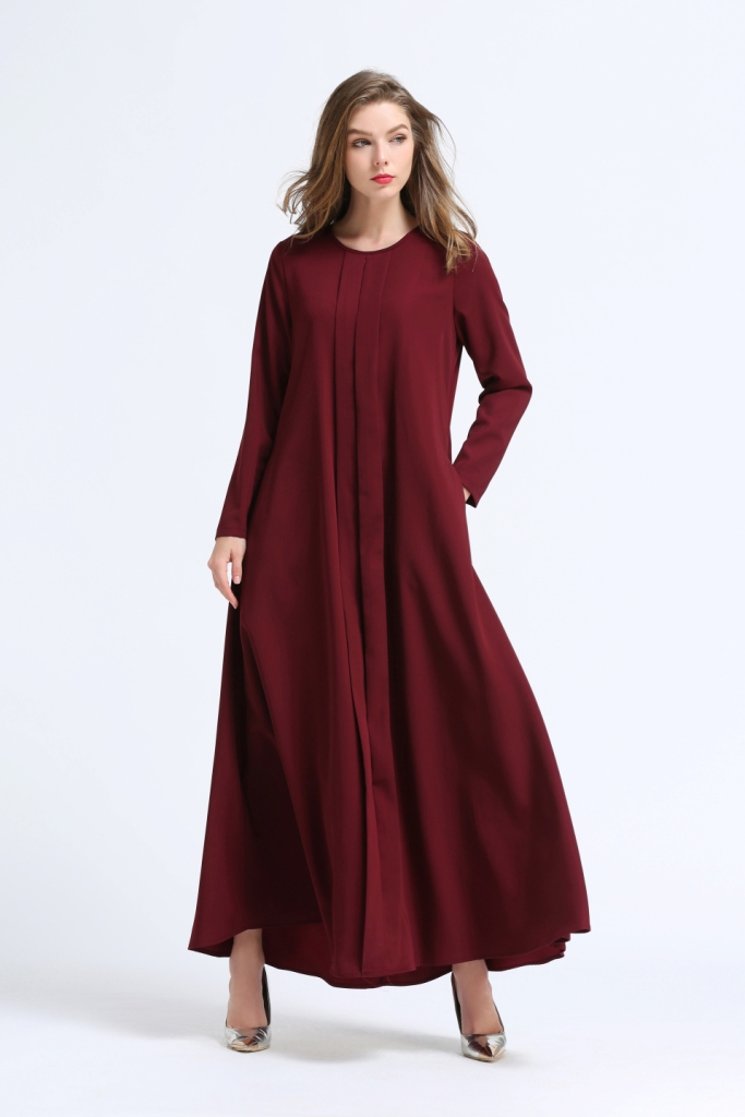 BM70046 Elegant Jubah Maroon