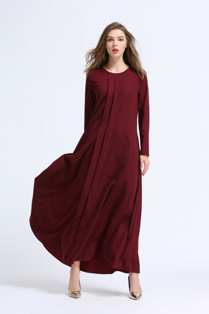 BM70046 Elegant Jubah Maroon