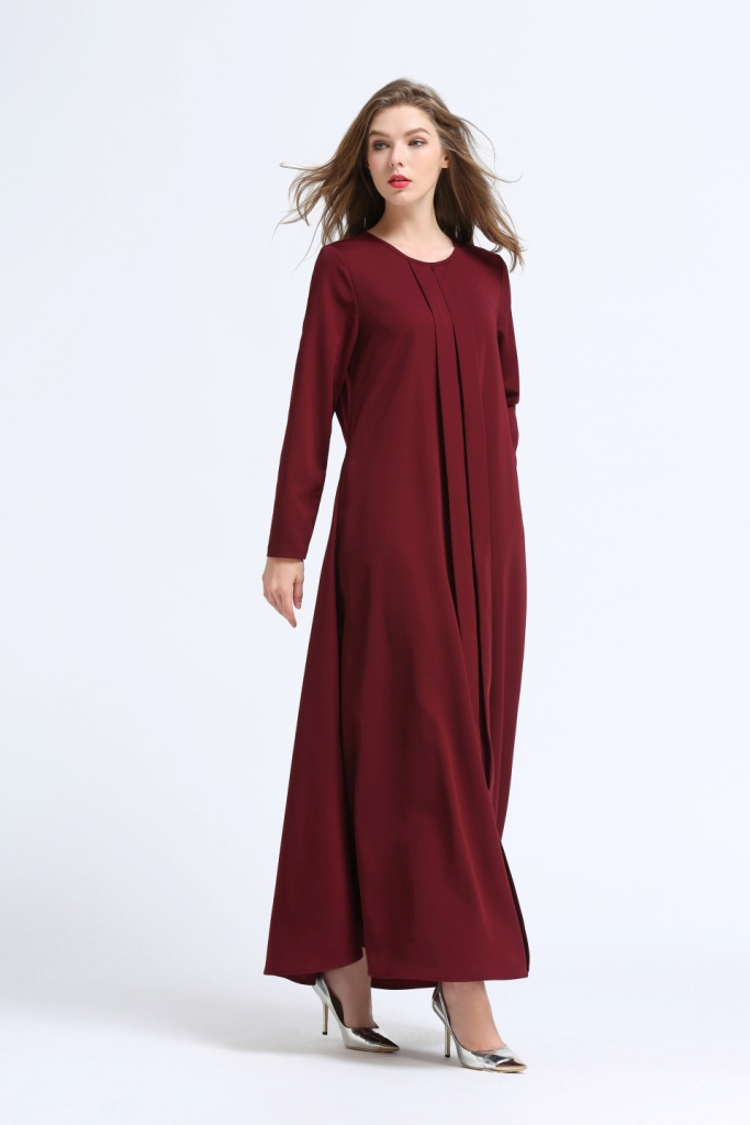 BM70046 Elegant Jubah Maroon
