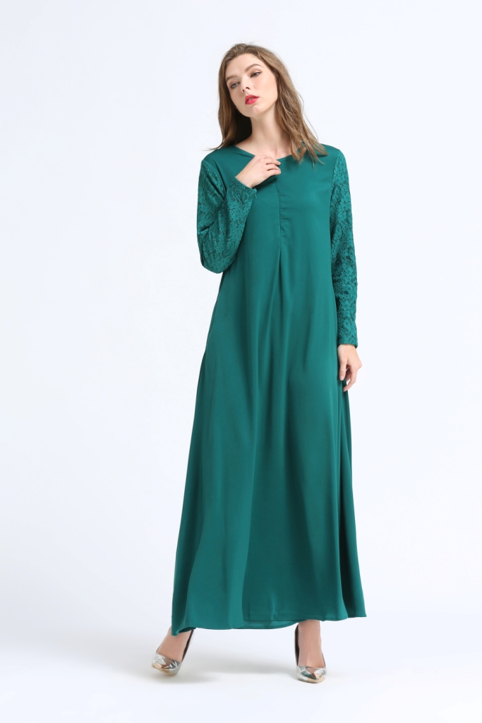BM70047 Fashion Jubah Dark Green