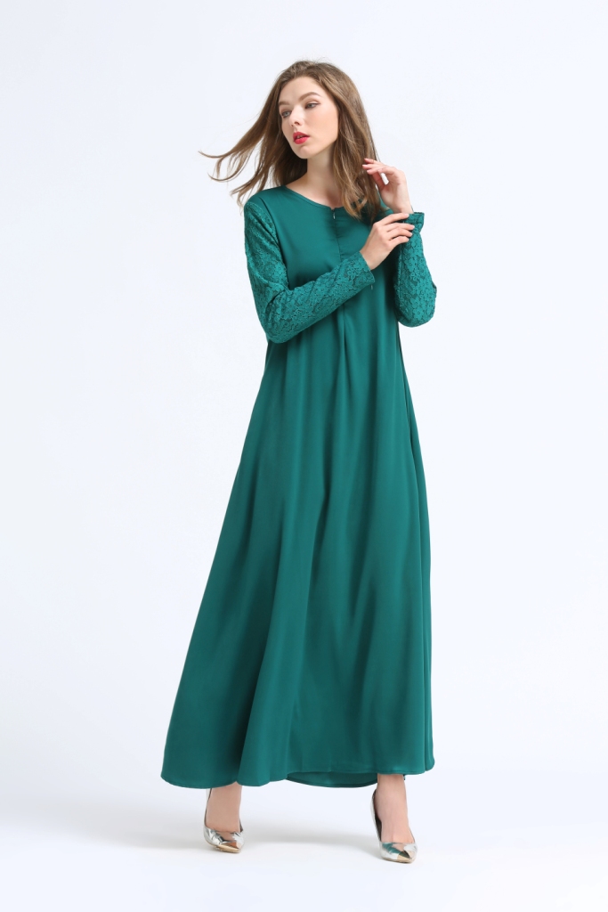 BM70047 Fashion Jubah Dark Green