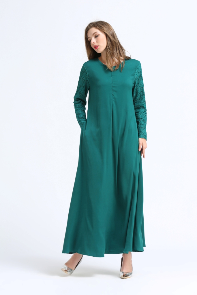 BM70047 Fashion Jubah Dark Green