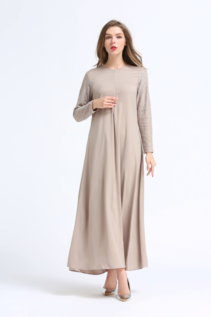 BM70047 Fashion Jubah Khaki