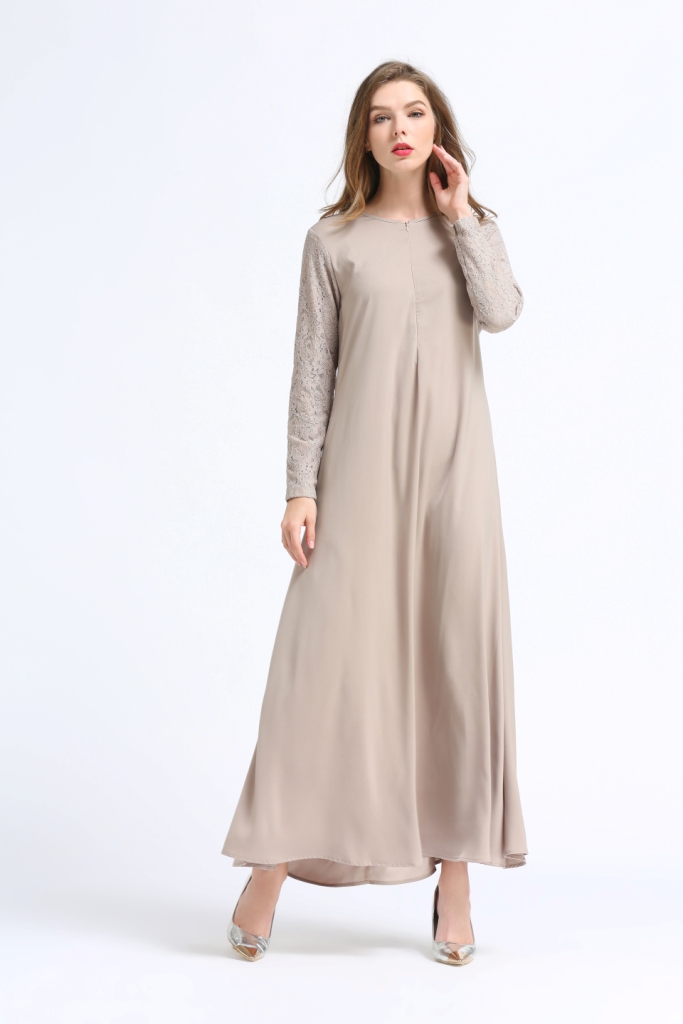 BM70047 Fashion Jubah Khaki