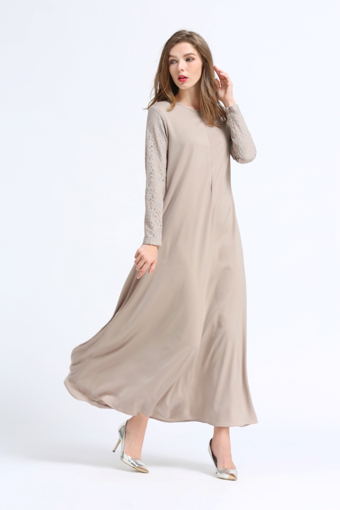 BM70047 Fashion Jubah Khaki