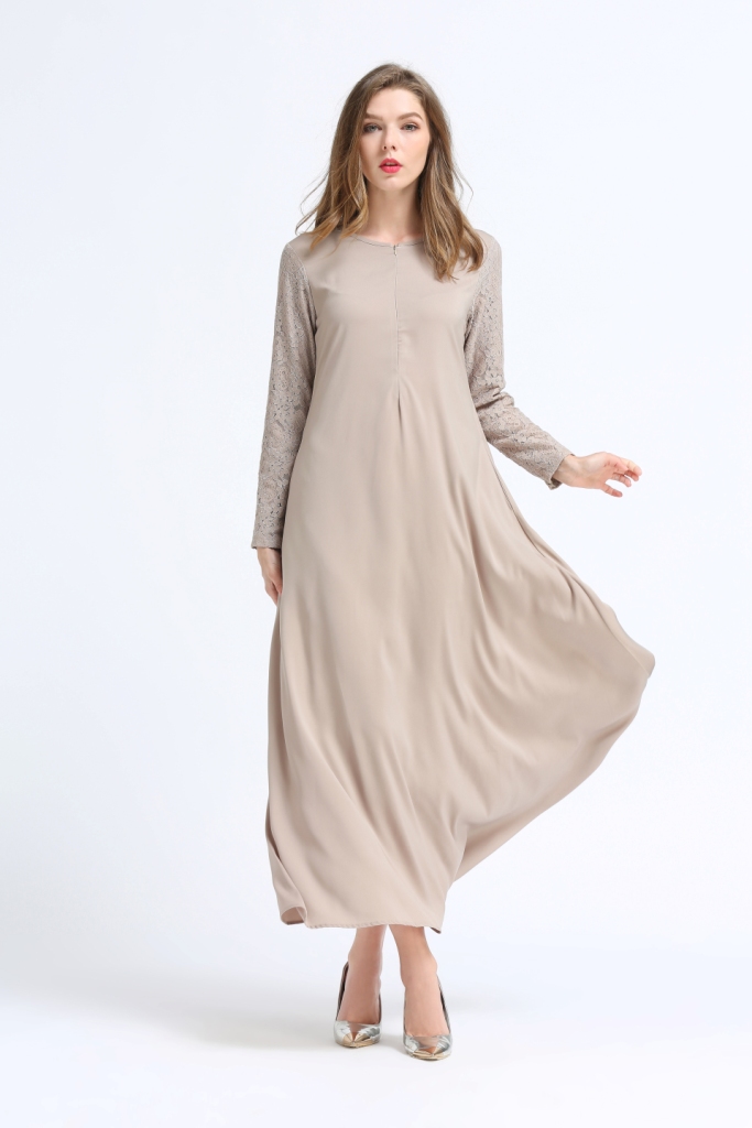BM70047 Fashion Jubah Khaki