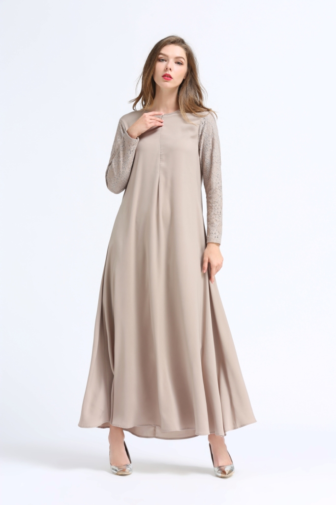 BM70047 Fashion Jubah Khaki
