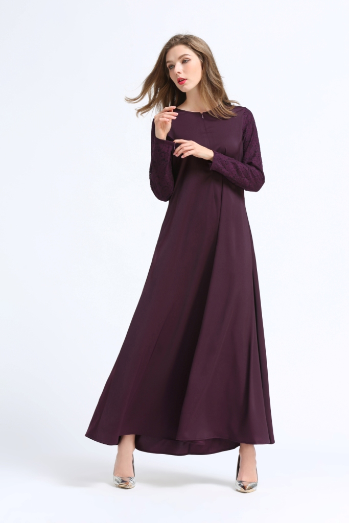 BM70047 Fashion Jubah Maroon