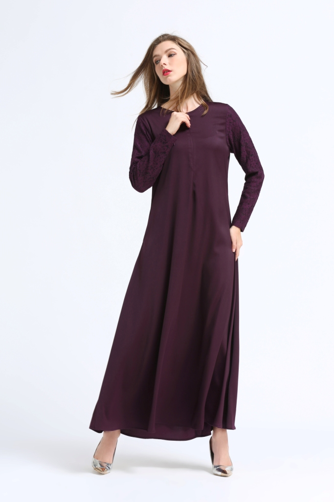 BM70047 Fashion Jubah Maroon
