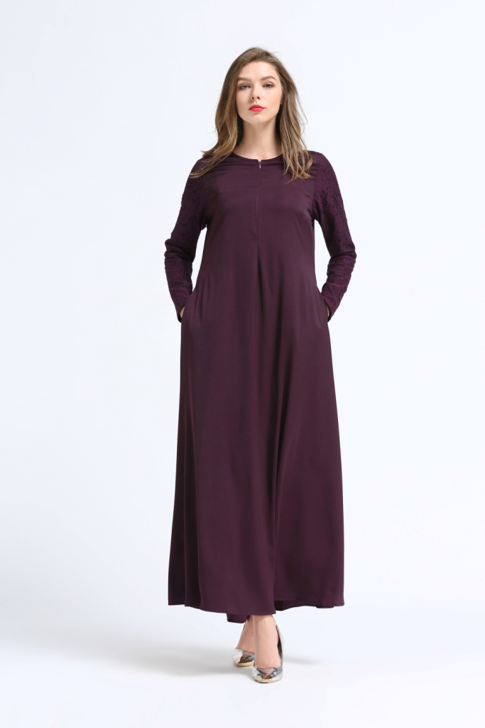 BM70047 Fashion Jubah Maroon