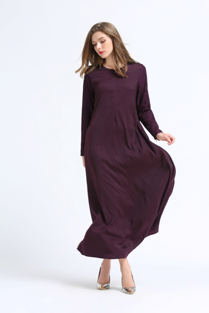 BM70047 Fashion Jubah Maroon