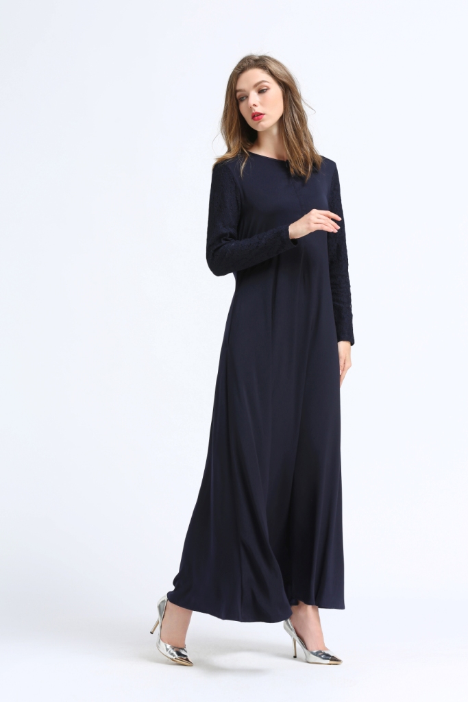 BM70047 Fashion Jubah Navy
