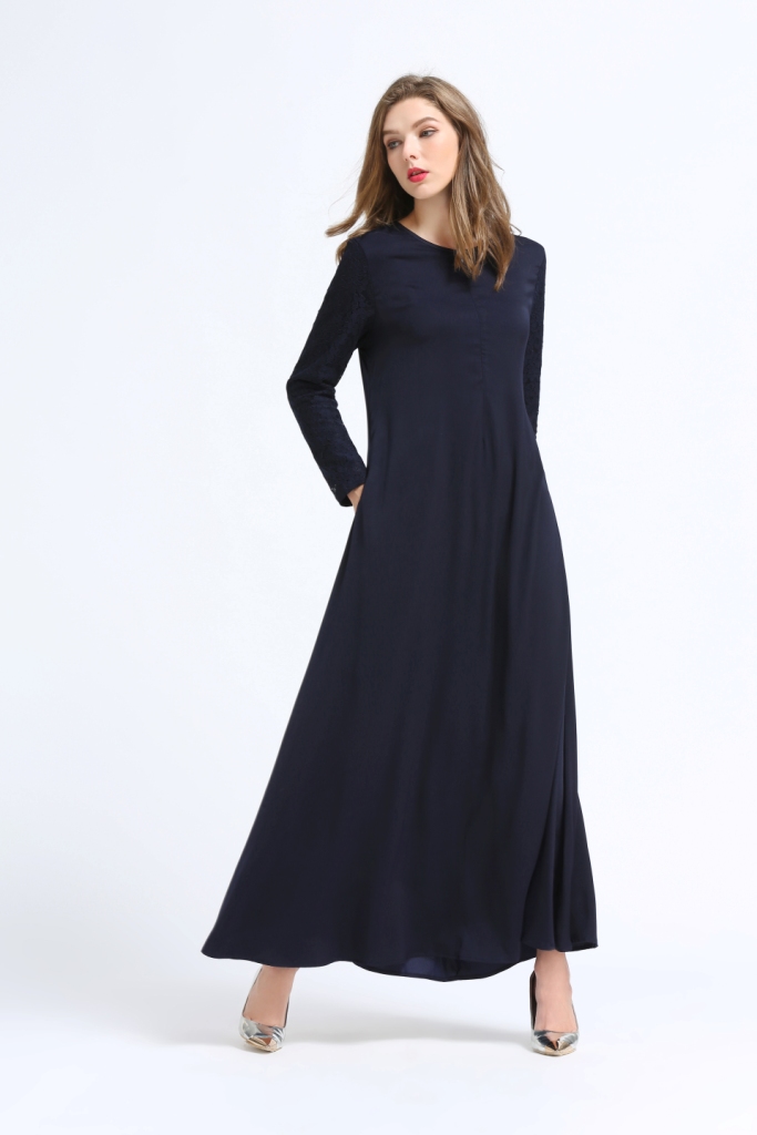 BM70047 Fashion Jubah Navy