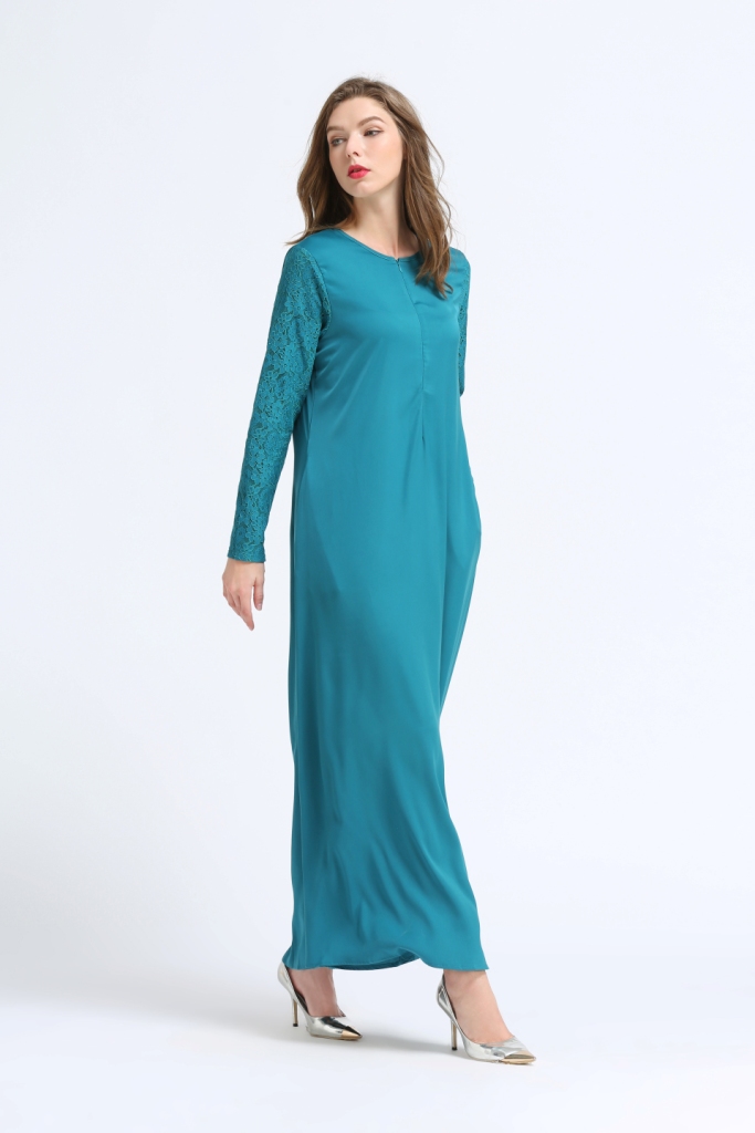 BM70047 Fashion Jubah Turquoise