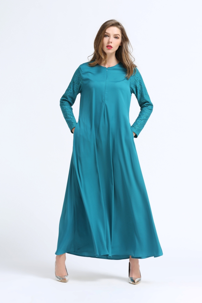 BM70047 Fashion Jubah Turquoise