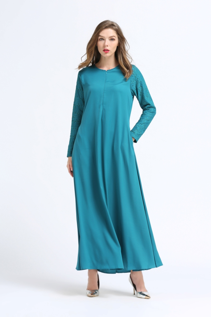 BM70047 Fashion Jubah Turquoise