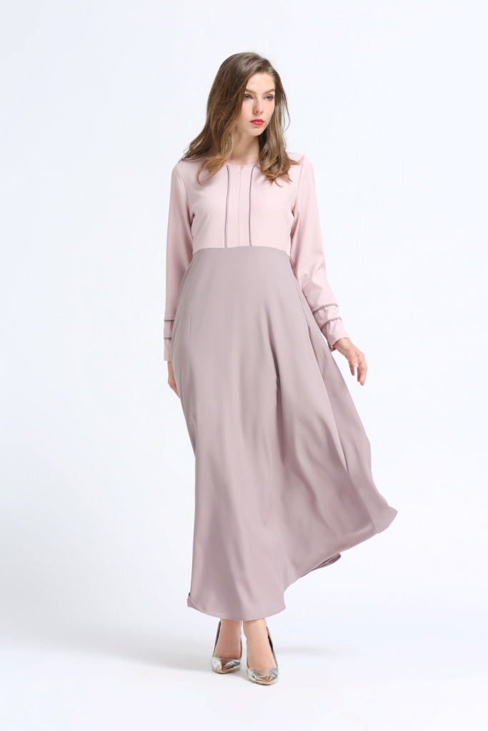 BM70048 Pretty Jubah Grey