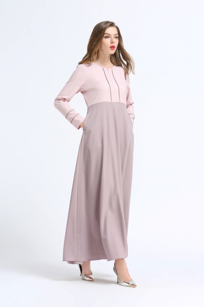 BM70048 Pretty Jubah Grey