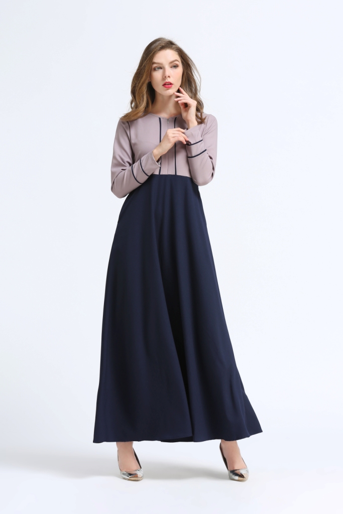 BM70048 Pretty Jubah Navy