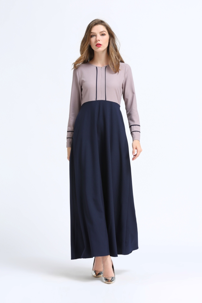 BM70048 Pretty Jubah Navy