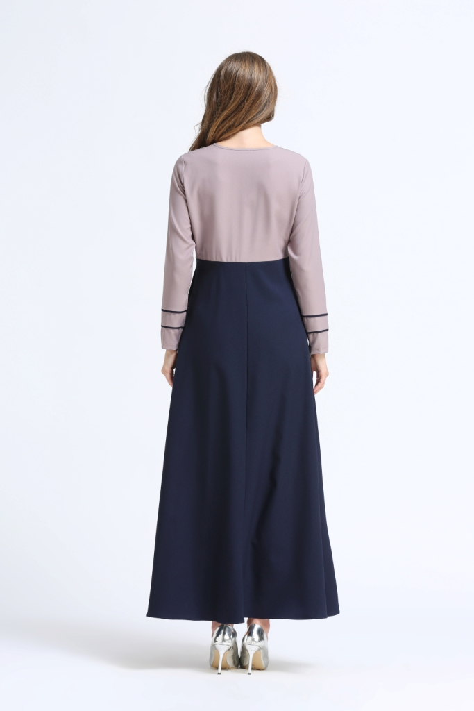 BM70048 Pretty Jubah Navy