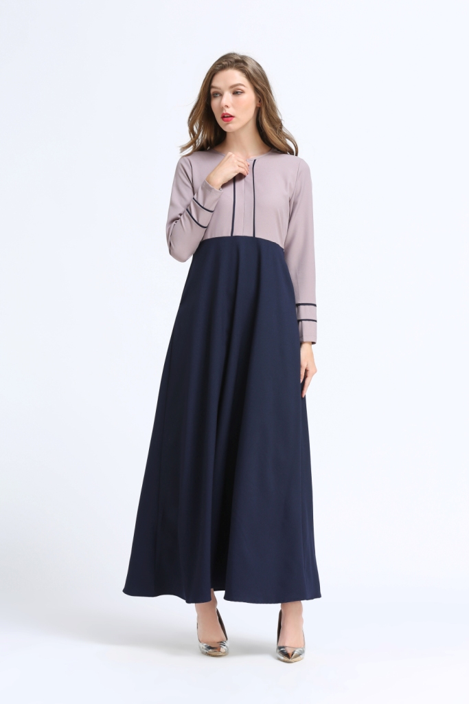 BM70048 Pretty Jubah Navy