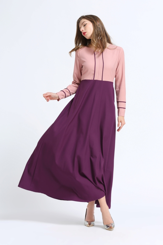 BM70048 Pretty Jubah Purple