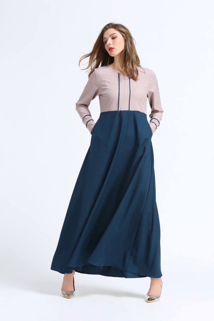 BM70048 Pretty Jubah Teal