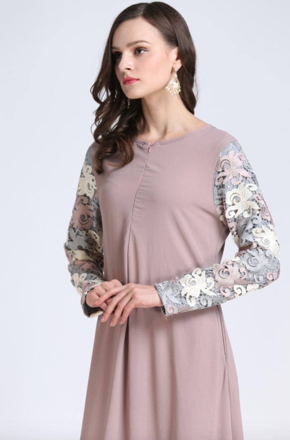BM70000 Fashion Jubah Pink
