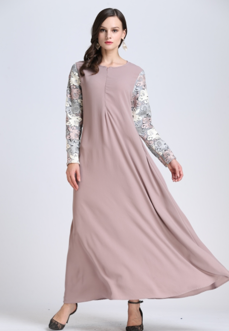 BM70000 Fashion Jubah Pink