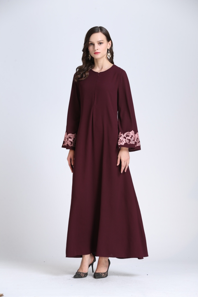 BM70008 Fashion Jubah Maroon