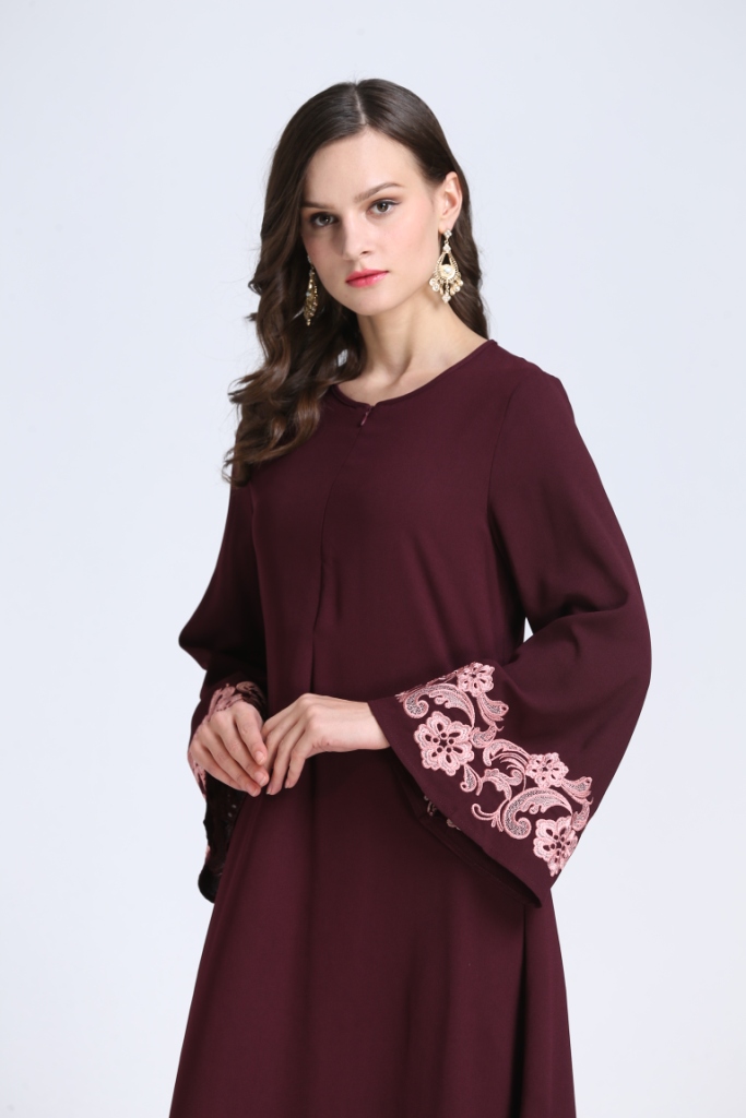 BM70008 Fashion Jubah Maroon