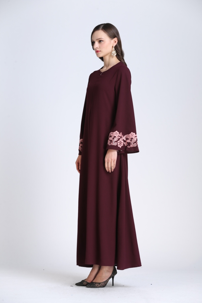BM70008 Fashion Jubah Maroon
