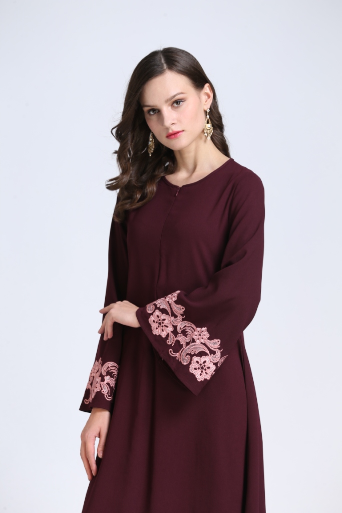 BM70008 Fashion Jubah Maroon