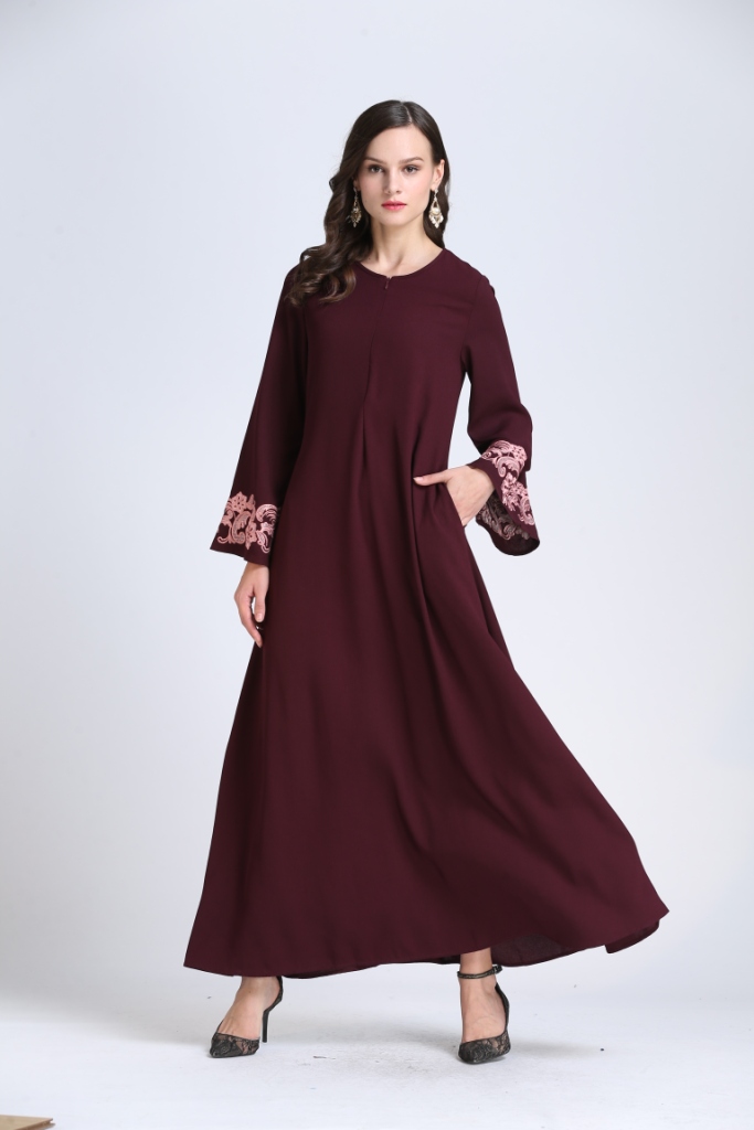 BM70008 Fashion Jubah Maroon