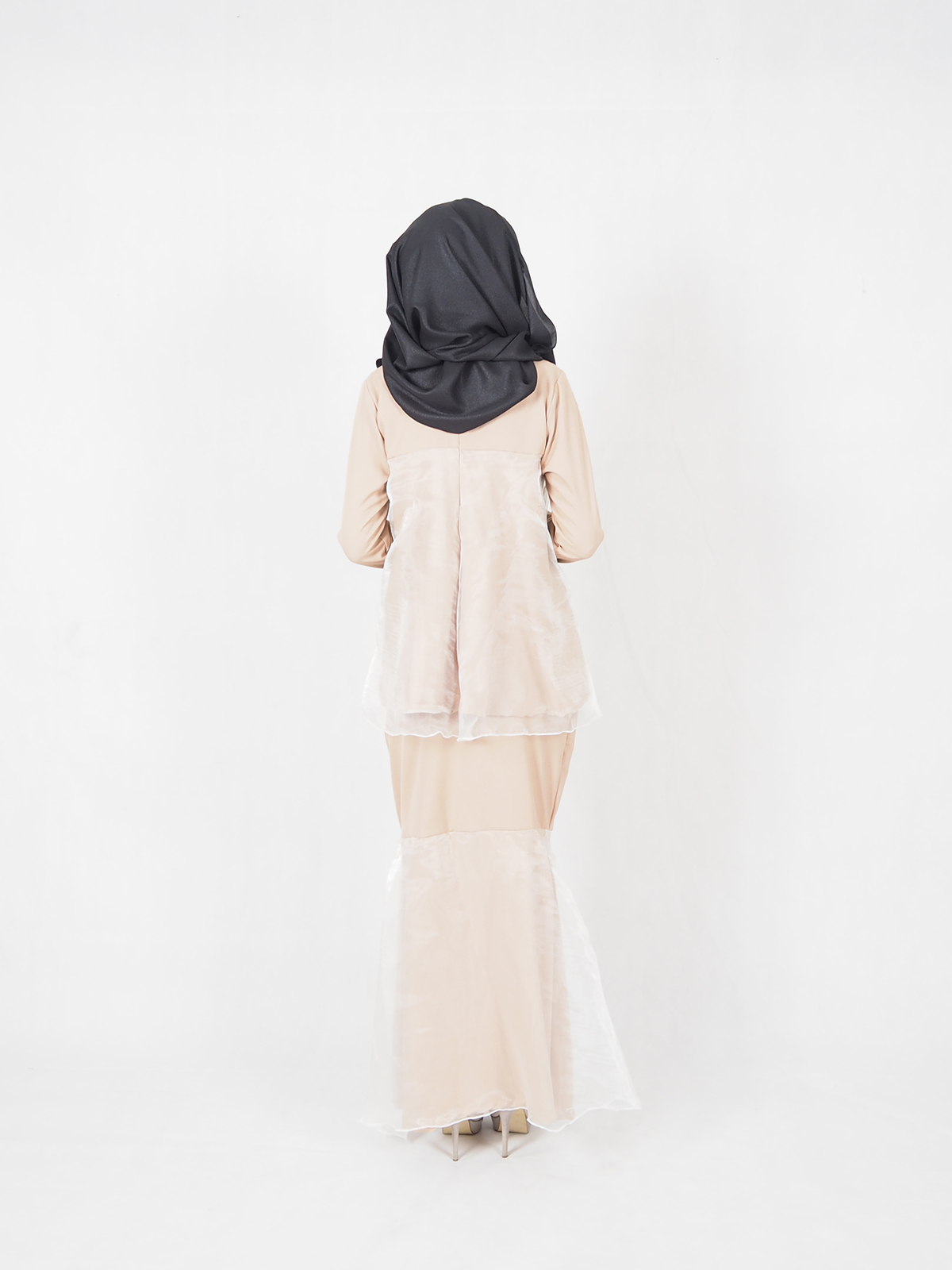 SW4638 Baju Kurung (Maternity) Dark Brown