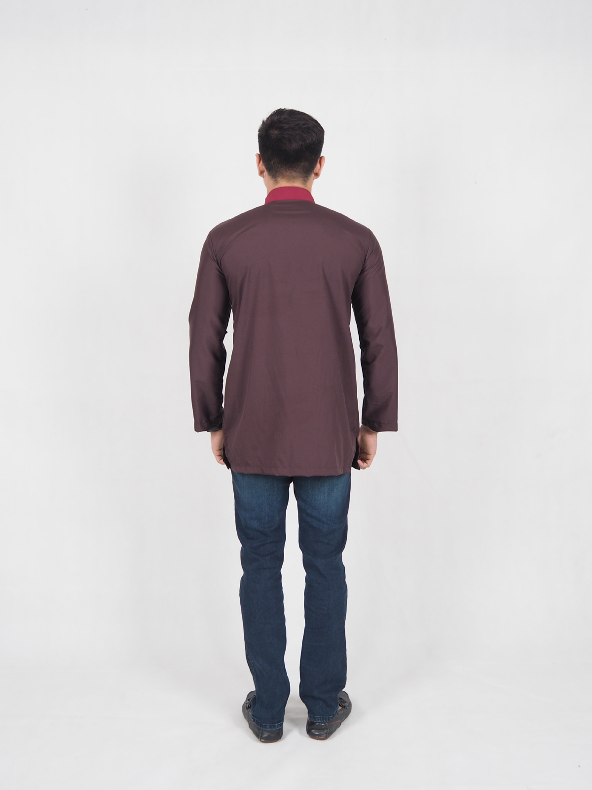 SW4589 Men Kurta (Plus Size) Brown