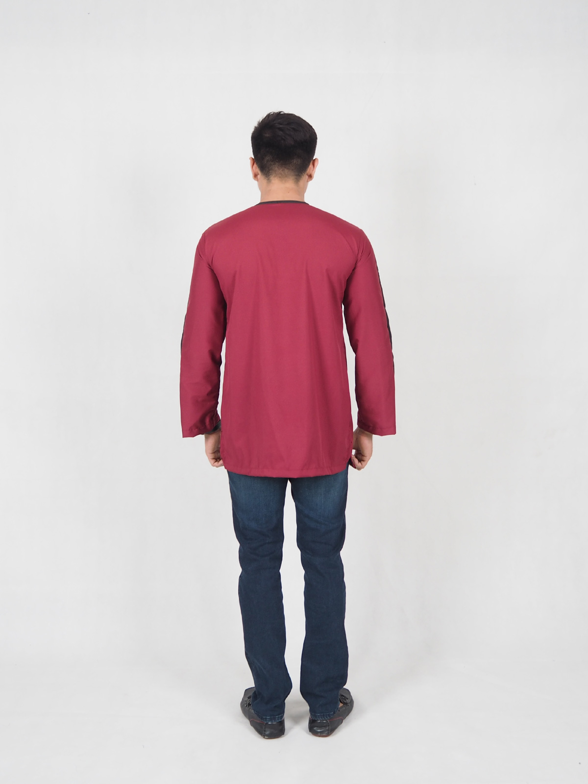 SW4594 Men Kurta Maroon