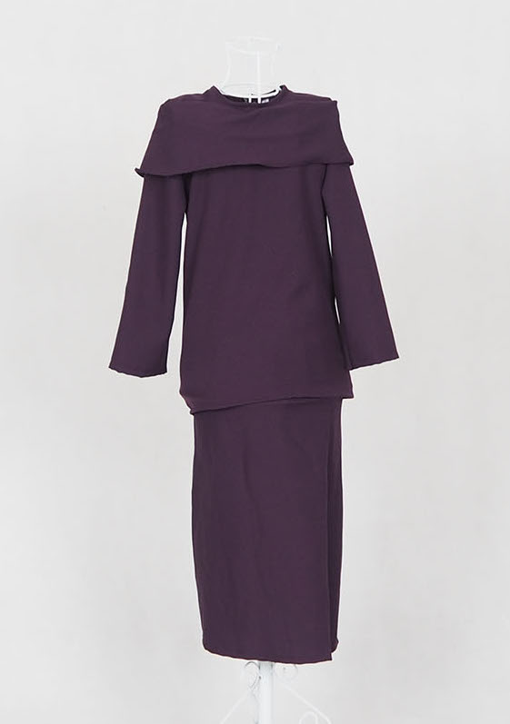 SW4600 Baju Kurung Kids Purple