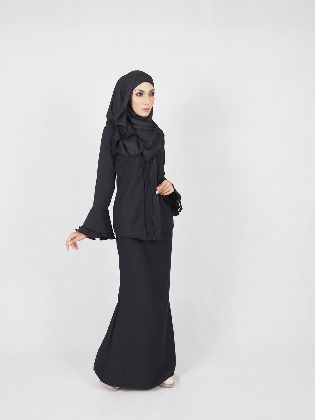SW4609 Kebaya (Plus Size Maternity) Black