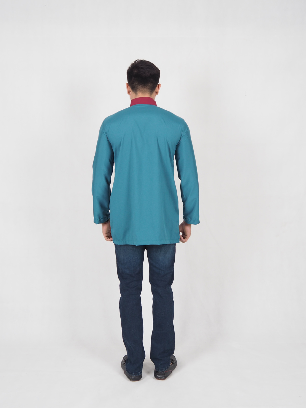 SW4612 Men Kurta Turquoise